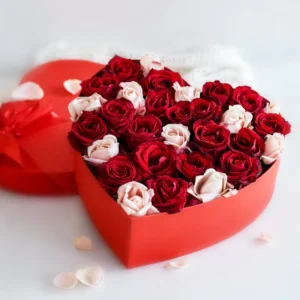 Red Heart Box - A Rosy Kind of Love